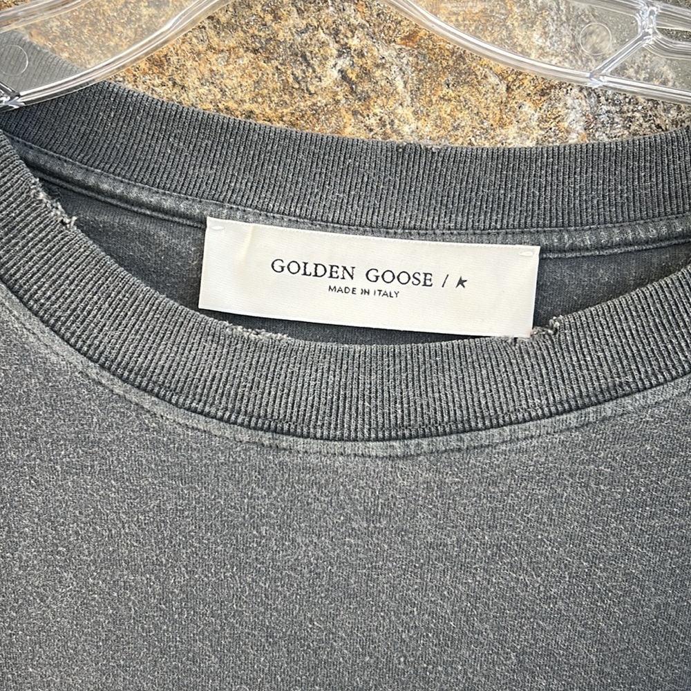 Golden Goose Charcoal Dafne T Shirt Dress - Picture 6 of 11